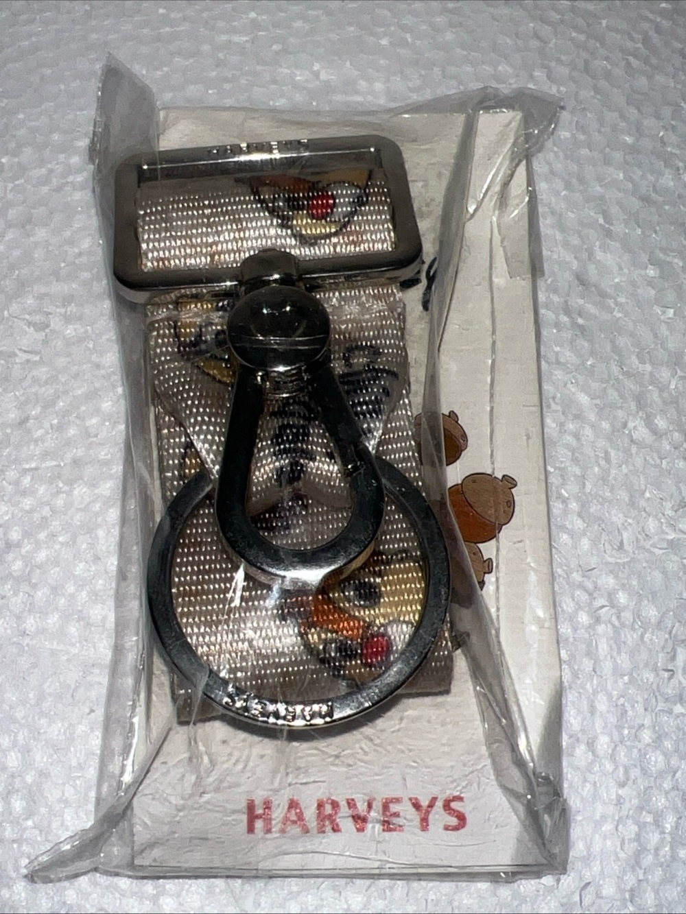 Harveys seatbelt Disney CHIP 'N DALE classic click & go CNG Keychain NEW